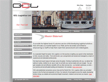 Tablet Screenshot of gcllog.com